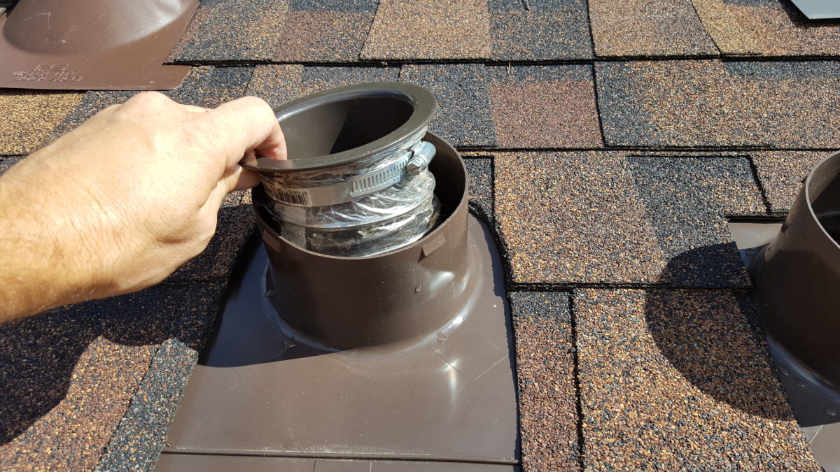 Robert's Roof Cap – Bath Roof Vent | Bathroom Exhaust Vent